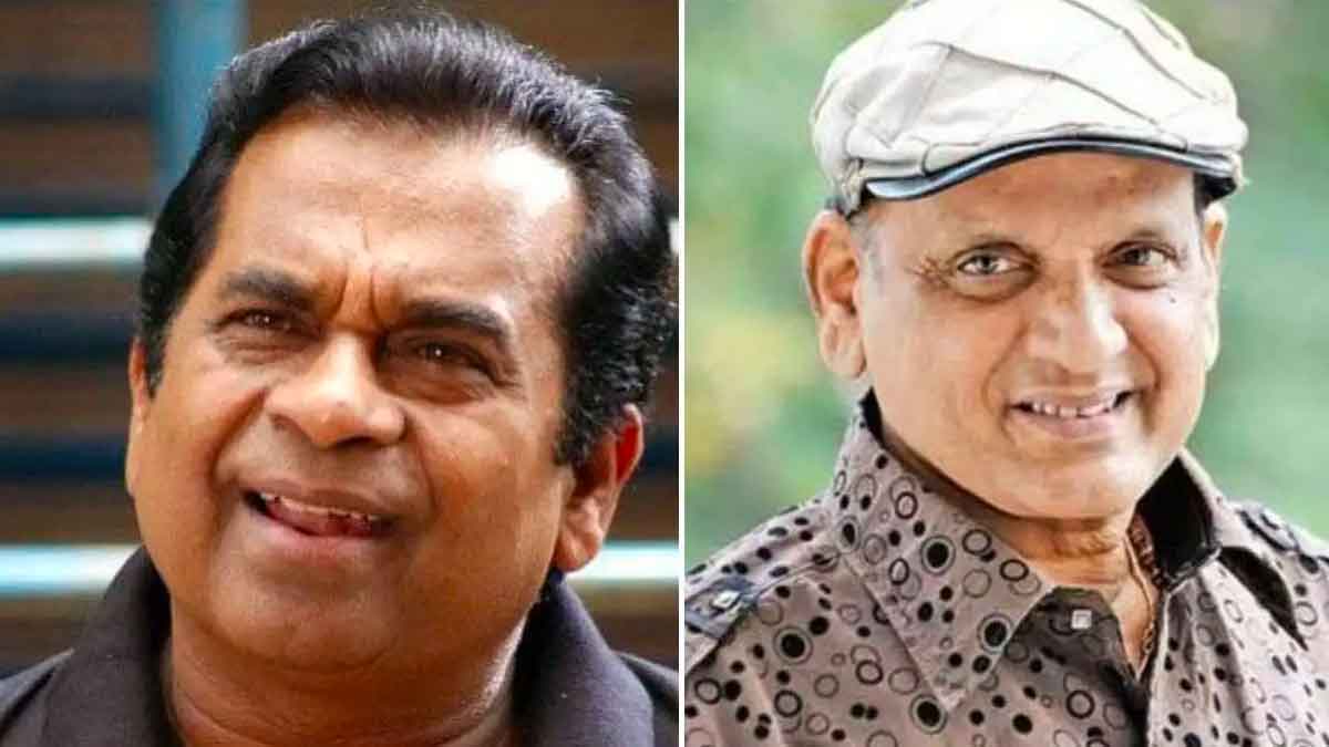 what is the quarrel between brahmanandam and avs 