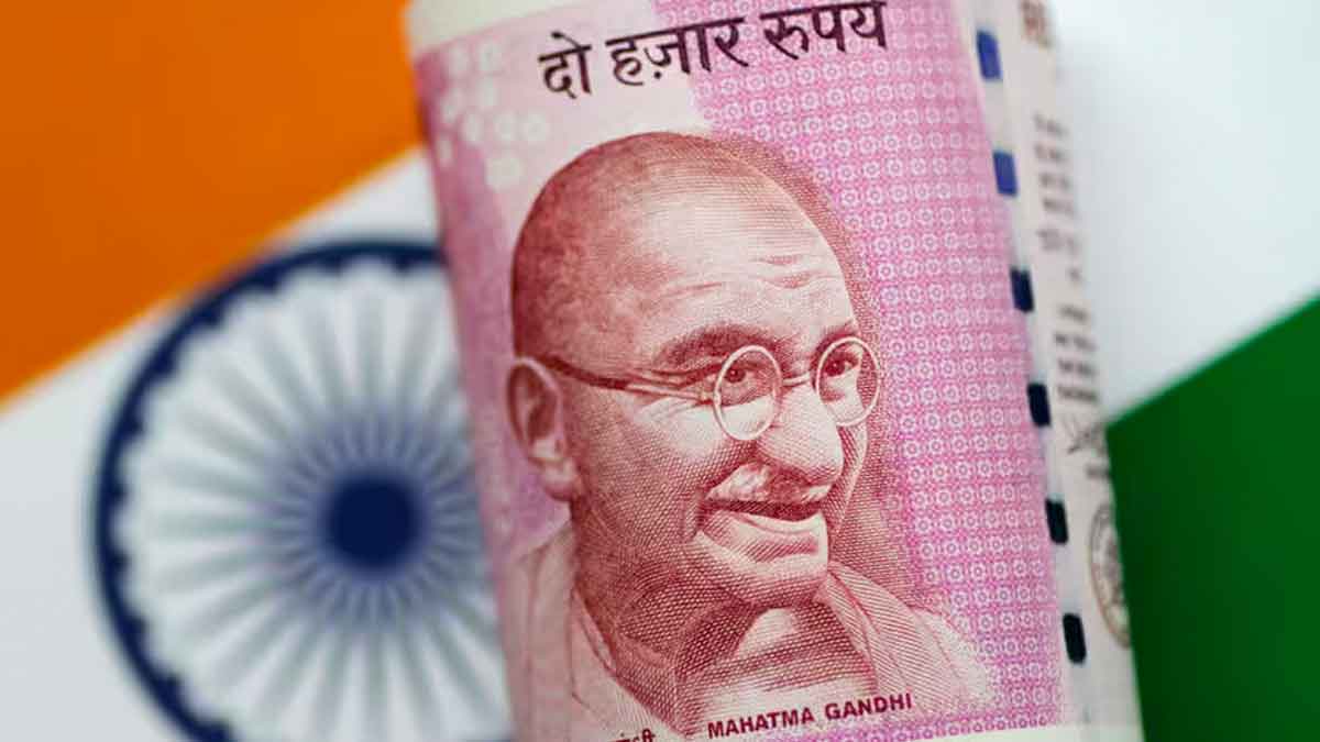 how gandhi picture being printed on indian currency notes 