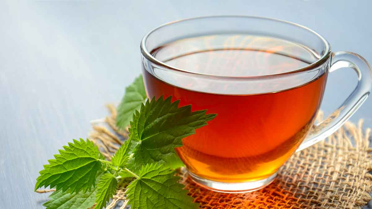 take green tea and ginger tea to reduce pains 