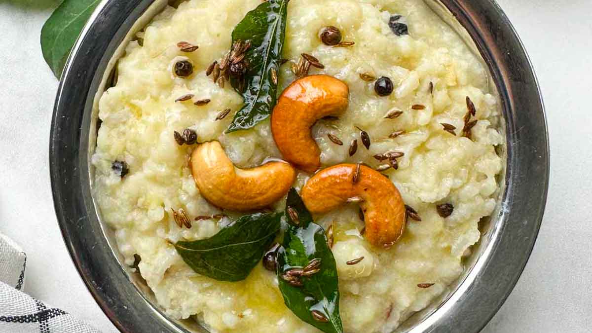 khara pongal recipe in telugu make in this method 