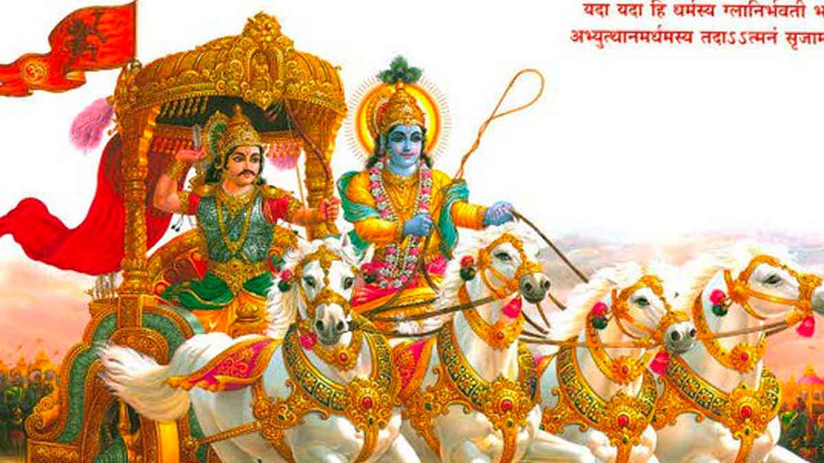 why lord hanuman on arjuna chariot 