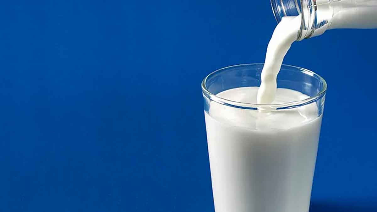 According to Ayurveda, what time of day is it best to drink milk?