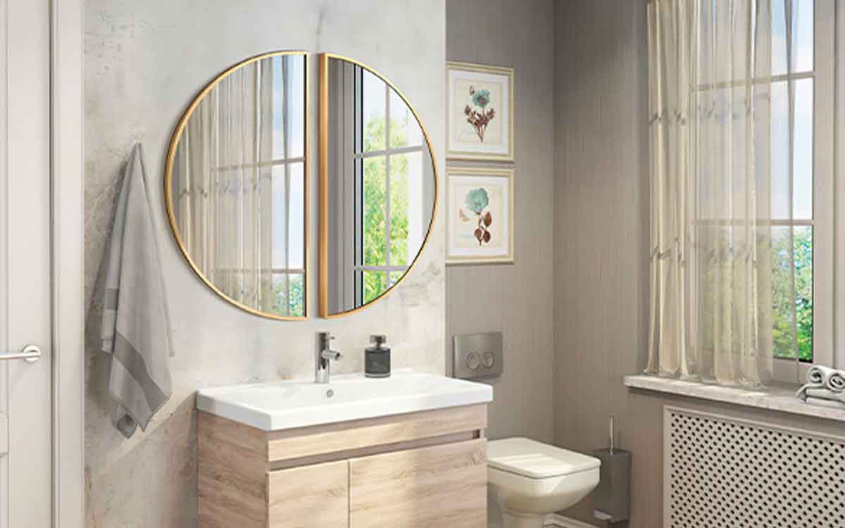 what are the best directions to put mirrors in home 