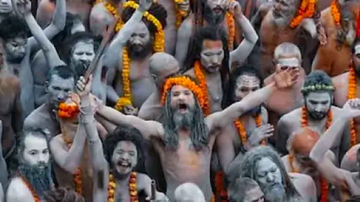 how naga sadhu come to kumbh mela 