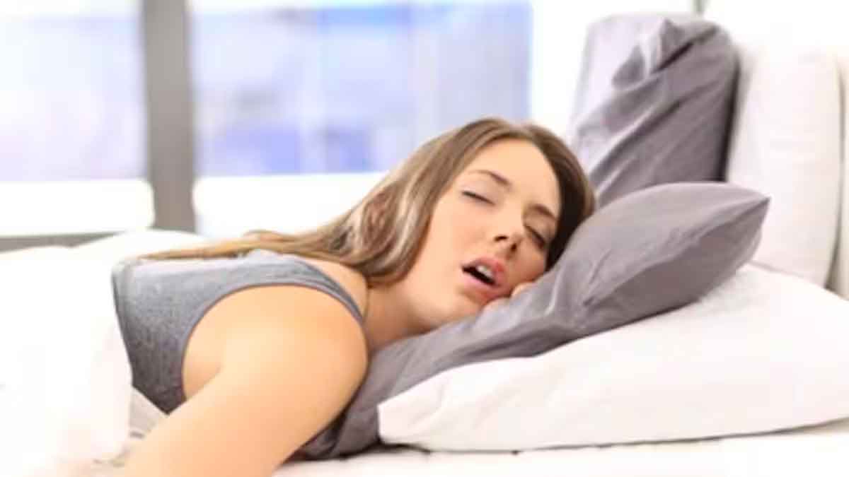 if you are sleeping with your mouth open then beware 