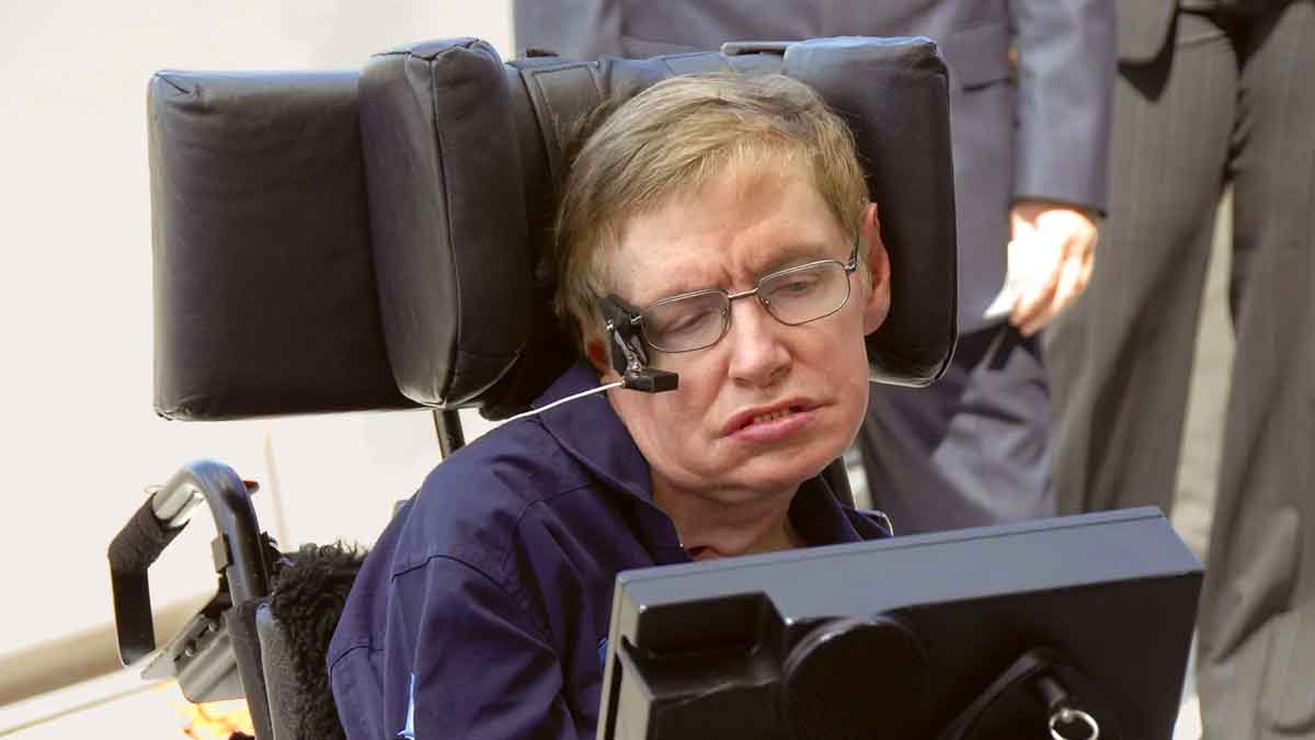 what stephen hawking told about word ending 