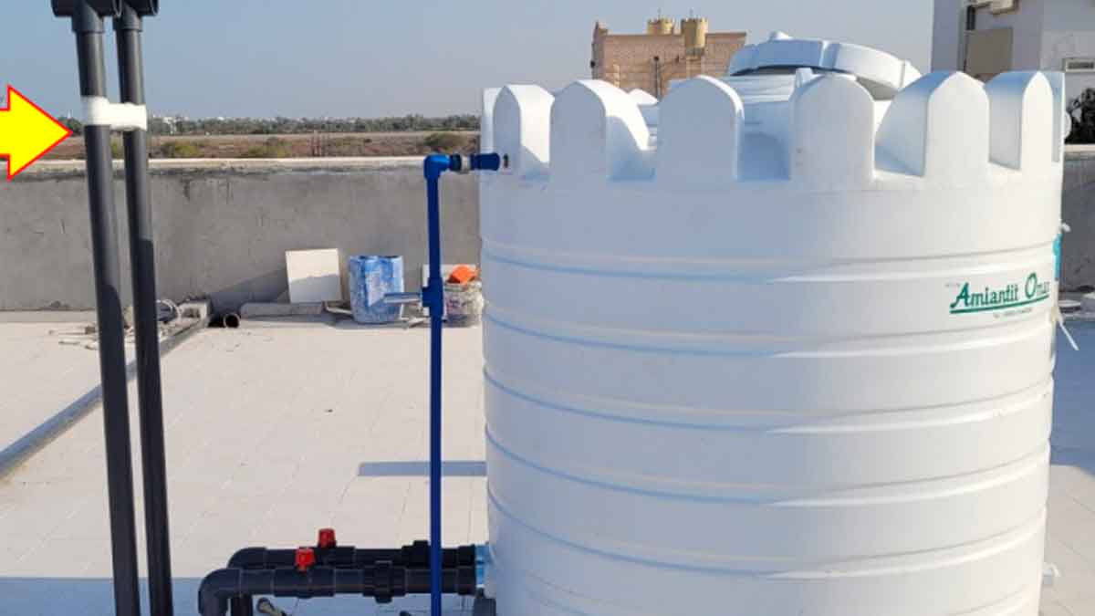 do you know why t shaped pipes are used for water tanks 