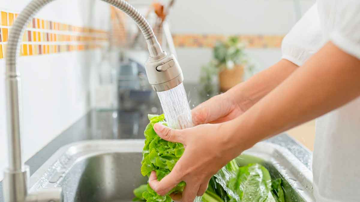 are you cleaning vegetables thoroughly or not 