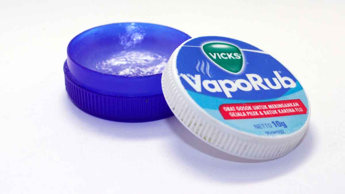 do you know vicks can also be used for these 