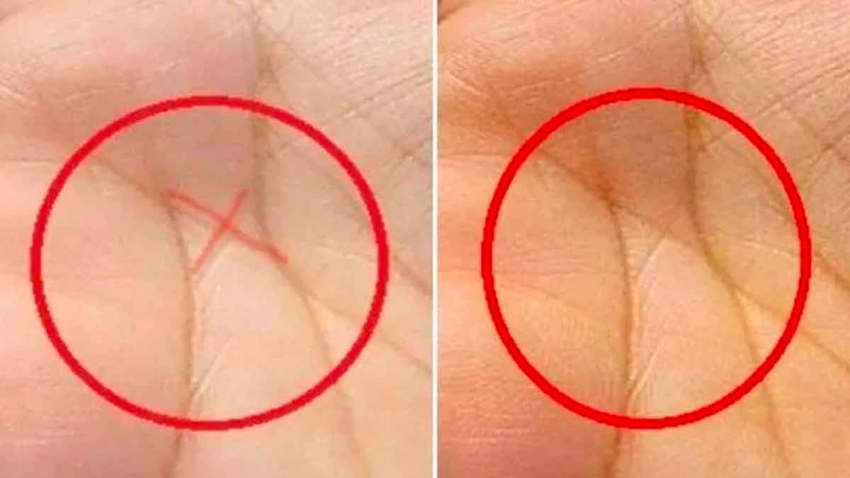 if you have x symbol in your palms know what happens 