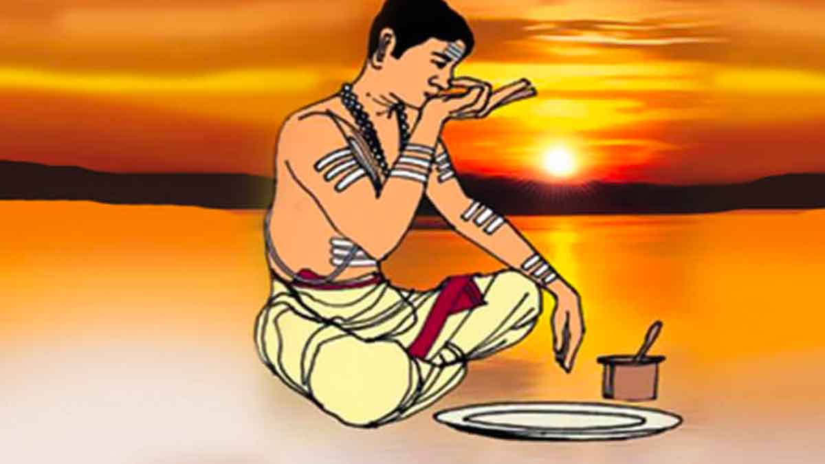 do you know what is achamanam and how it is done 