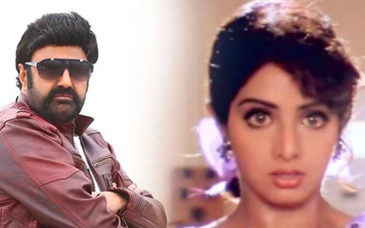 why balakrishna not done any movies with sridevi 