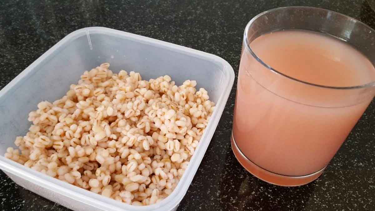 take barley water daily for many wonderful health benefits 