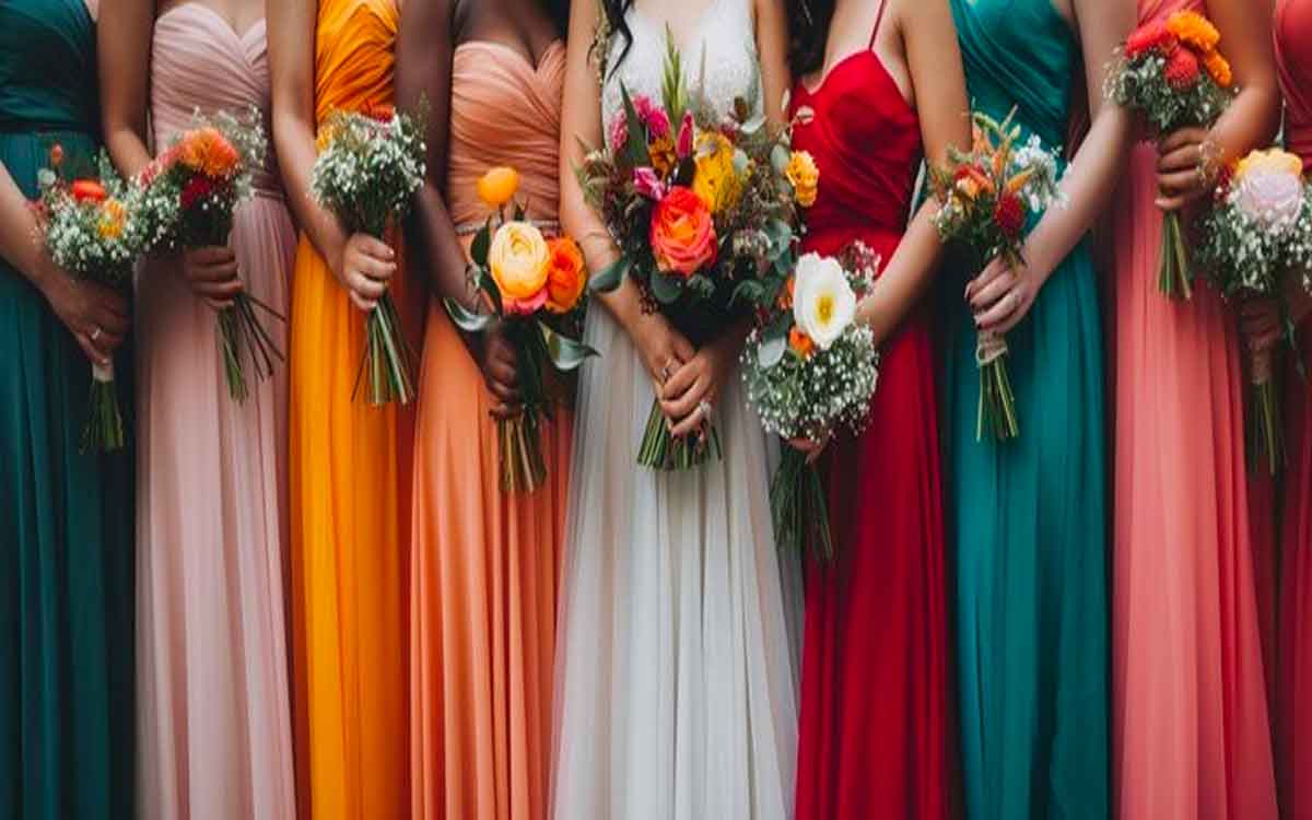 different types of color dresses we have to wear on each day 