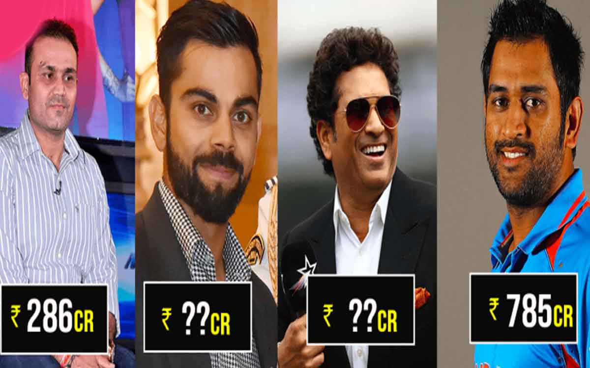 do you know how much is the net worth of these cricketers 