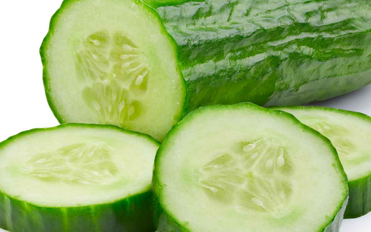 summer is started take cucumber daily 