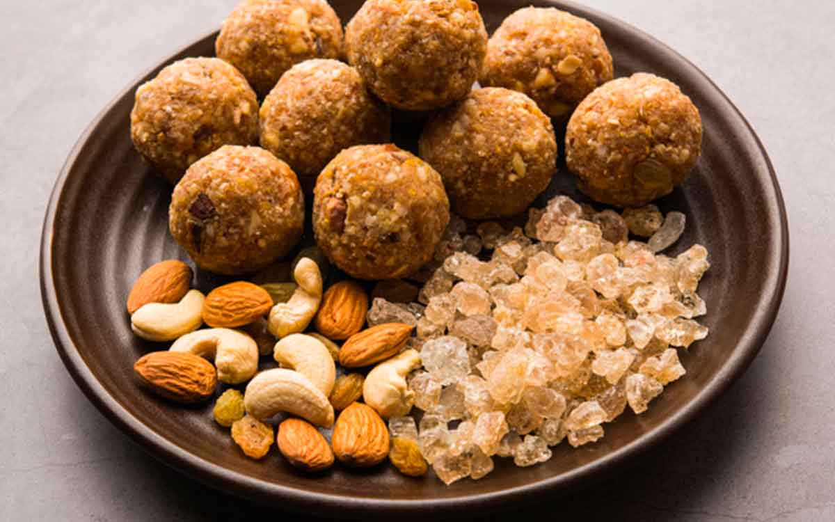 have you tried gond laddu for knee pains 