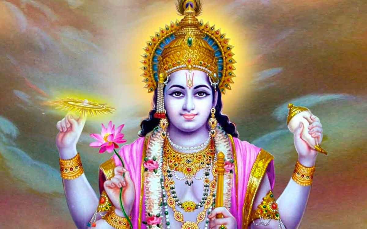 how to do pooja to lord vishnu to get blessings from him 