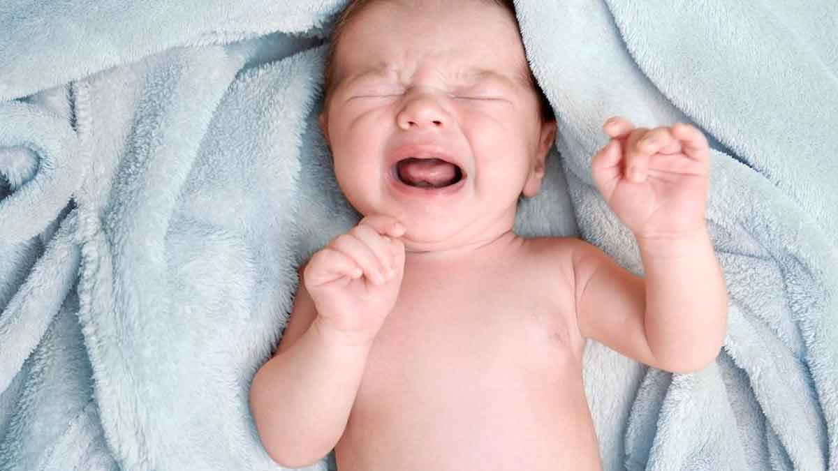 why new born babies cry 