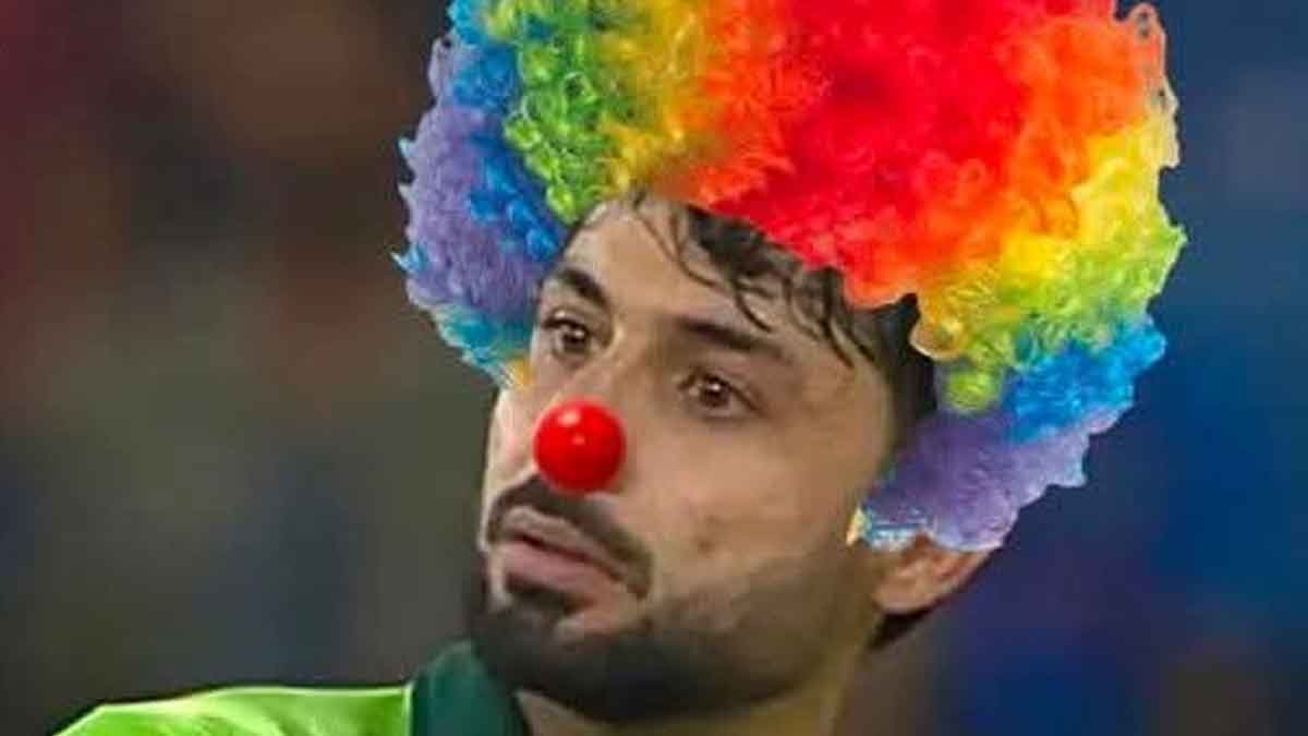 he became joker in champions trophy 