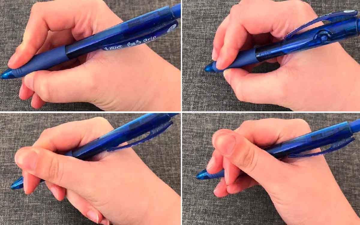 pen holding style and person mentality 