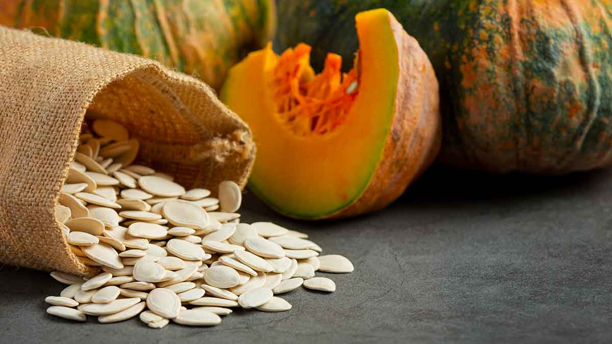 take pumpkin seeds daily to reduce stress 