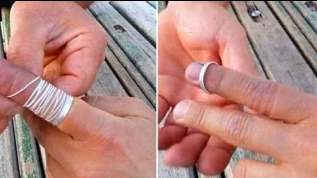 this is how you can remove any ring 