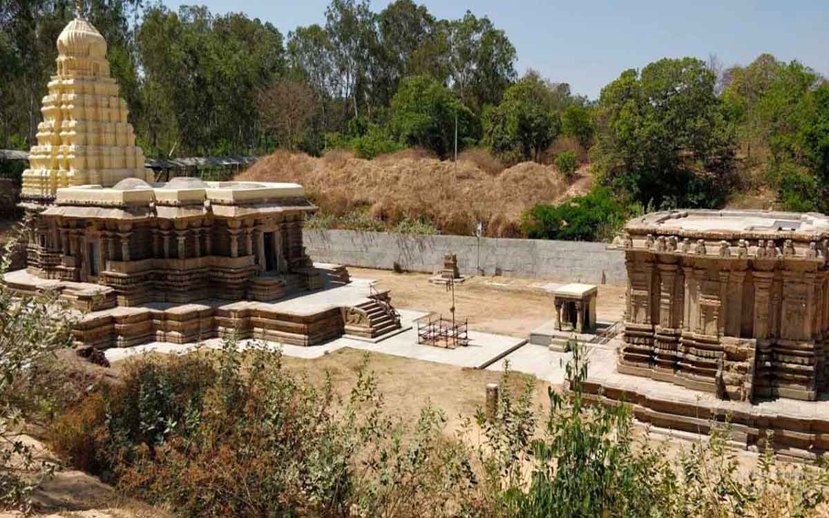 these shiva temples in thalakdu going down in sand every year 