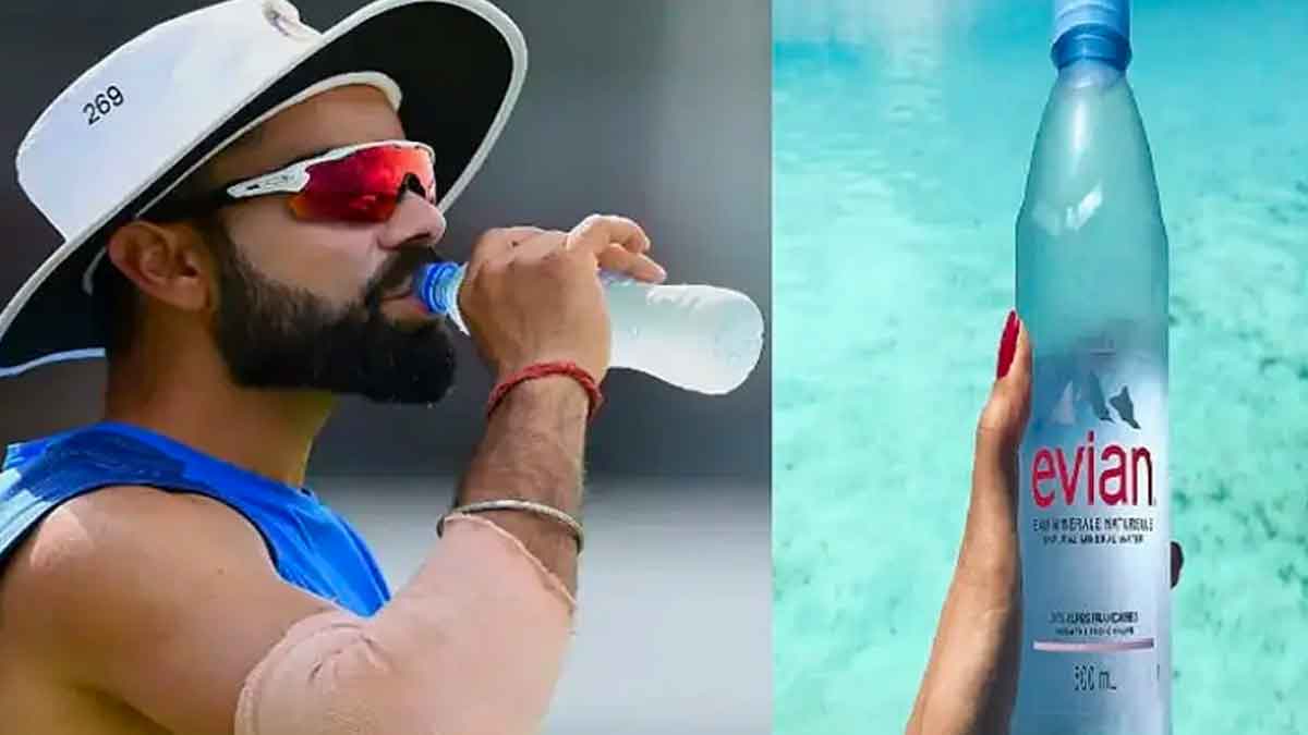 do you know about virat kohli drinking water 