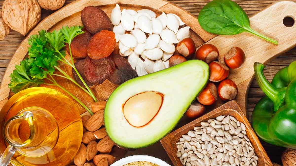 take vitamin e foods for skin and hair 