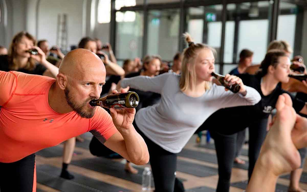 what is beer yoga and why it is very much popular 