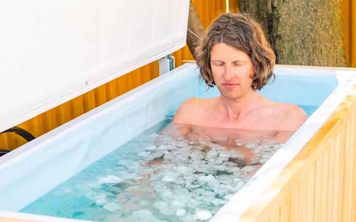 cold water bath is very good for our body 