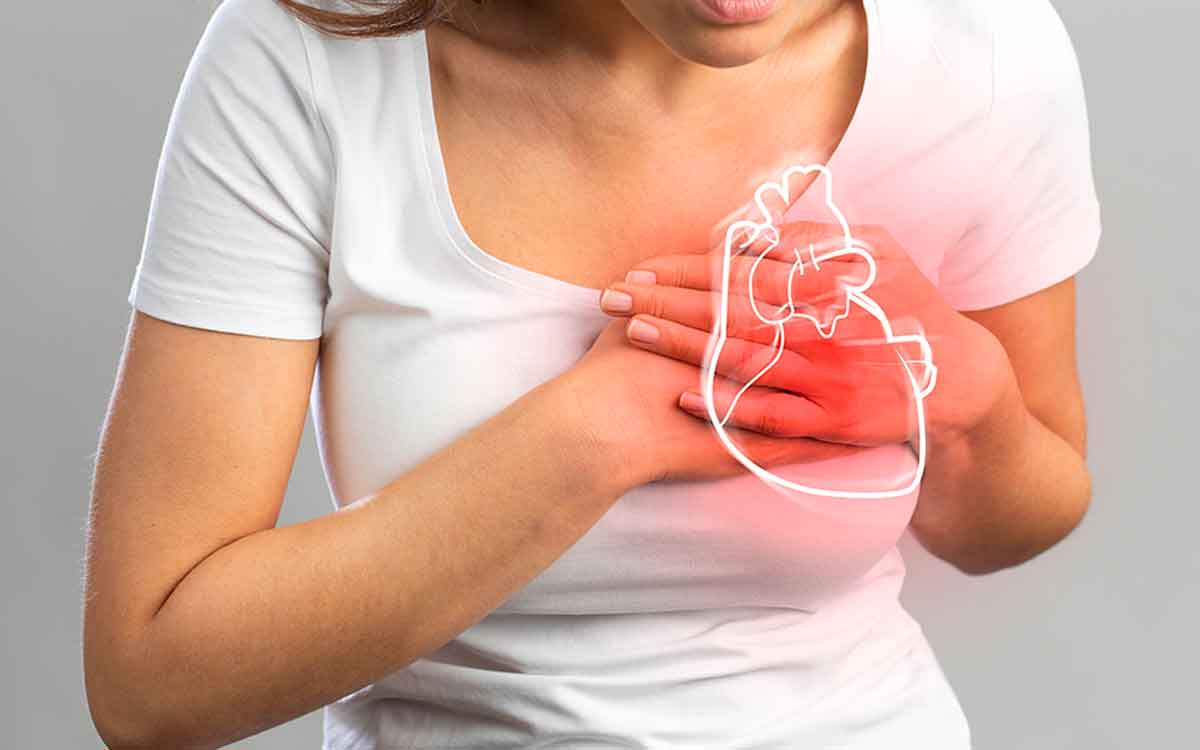 heart attack in women have been increased now 