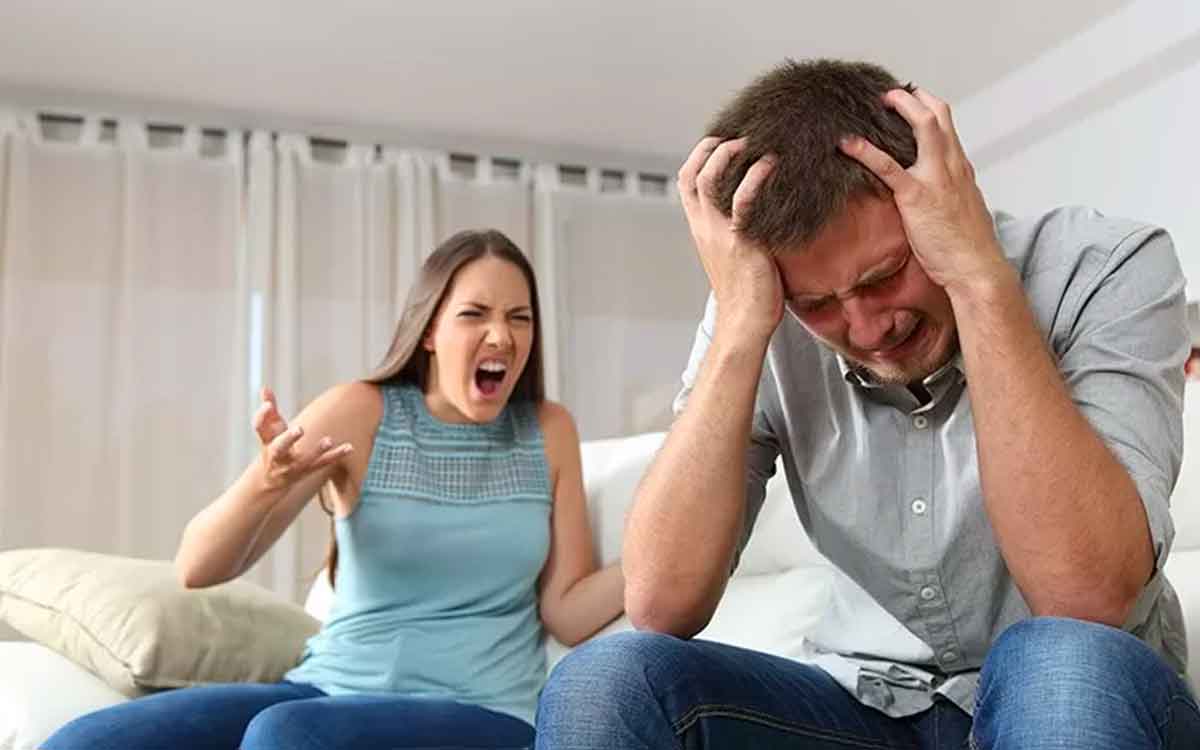 husband and wife yelling this may be the reason 