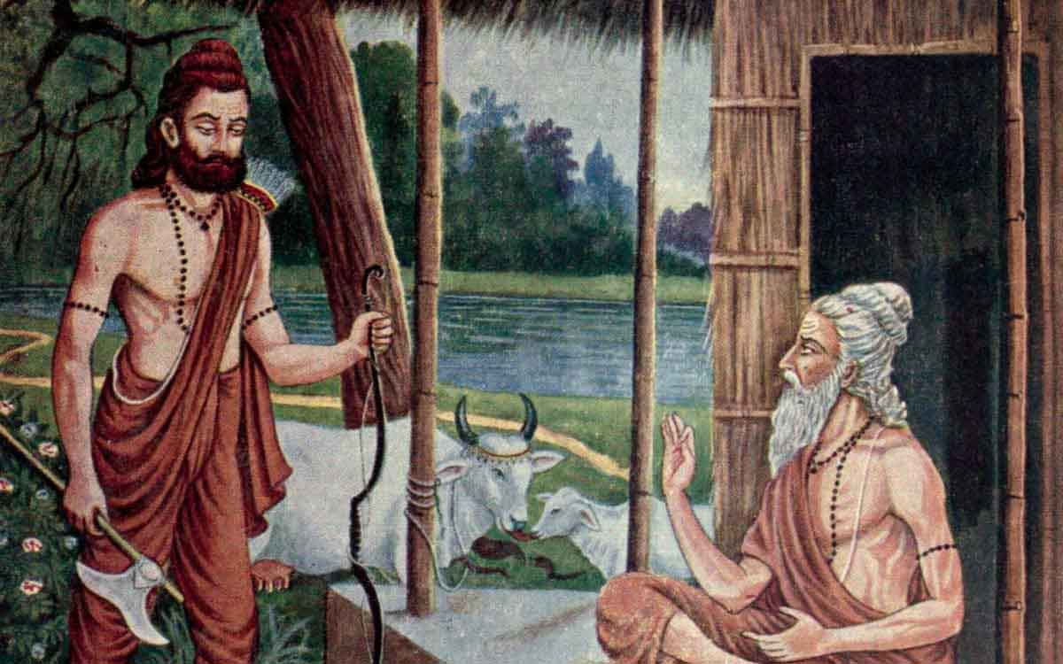 a sage invited a rich man for pravachanam what happened next 