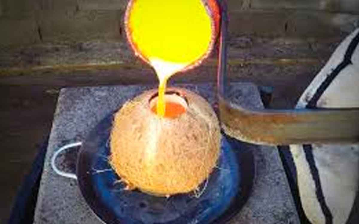 can coconut stop lava is this experiment is true 