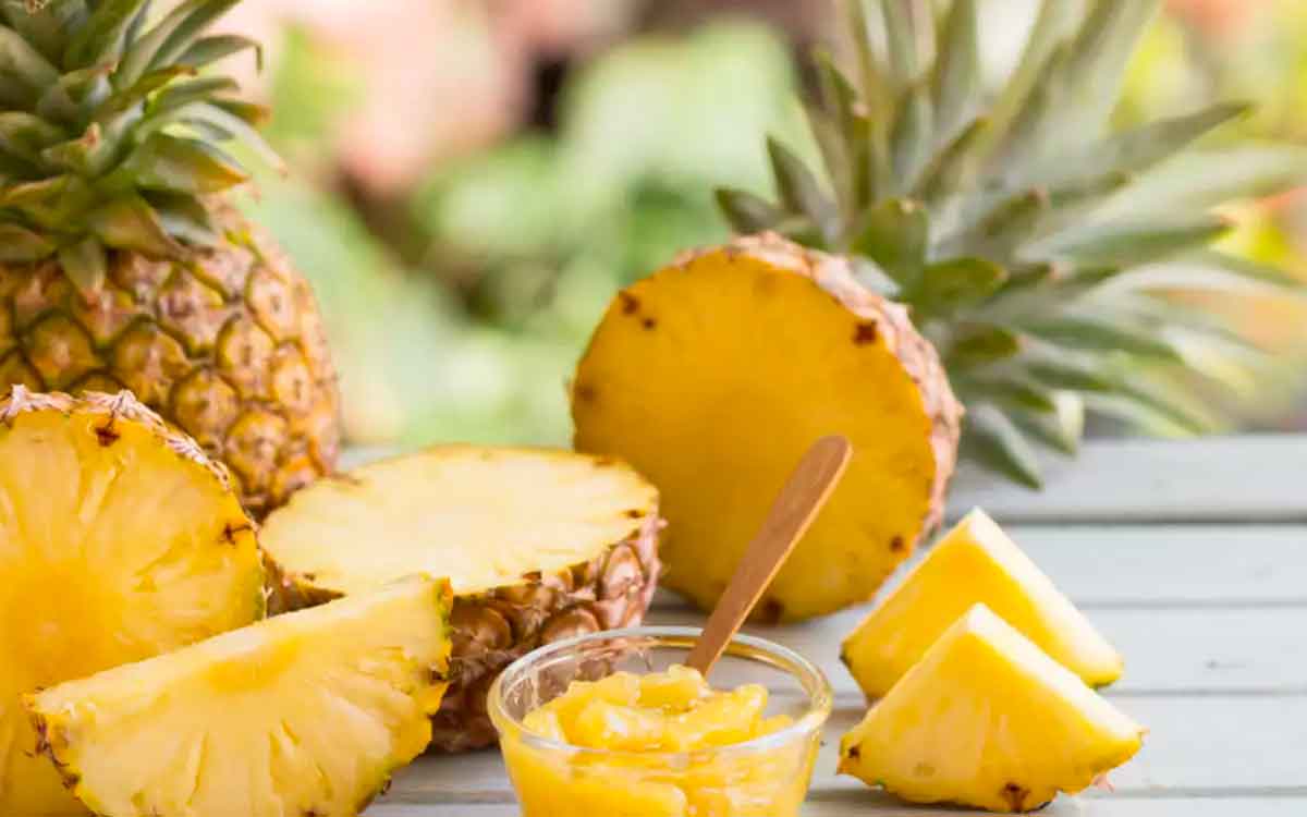taking pineapple gives many wonderful health benefits 