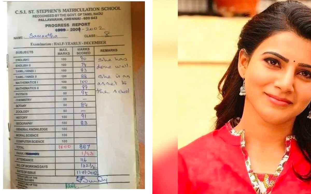 samantha 10th marks list viral on social media 