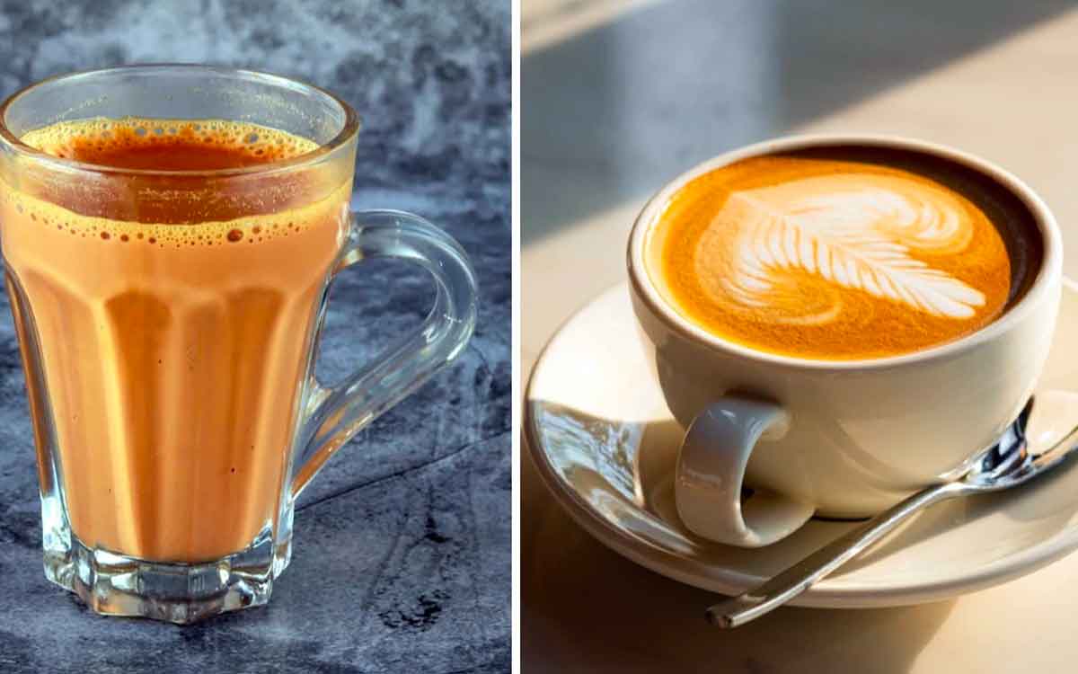 why do we need to drink water before taking tea or coffee 