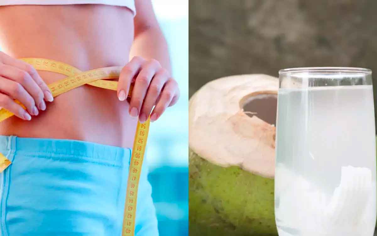 take coconut water like this to reduce weight 