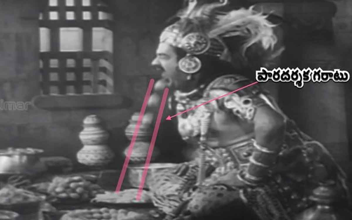 do you know how this mayabazar movie scenes are made 