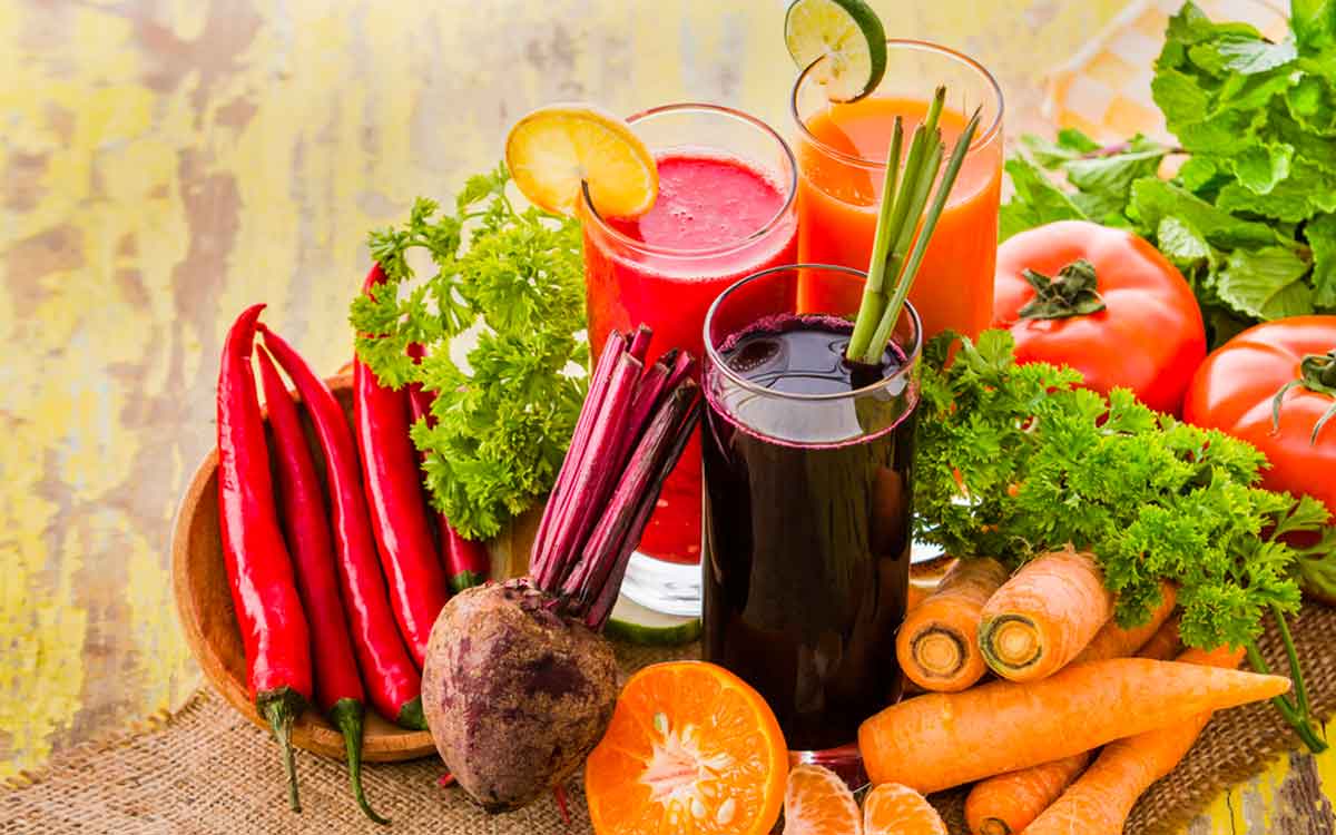 what happens if you have vegetables and fruit juice diet 