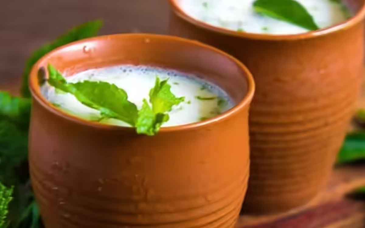 take butter milk in this way to get rid of constipation 