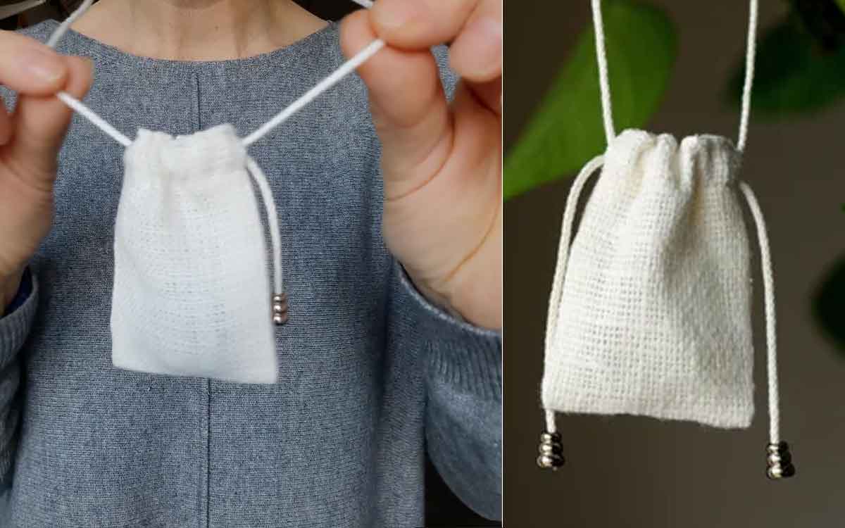 what happens if you wear camphor bag around your neck 