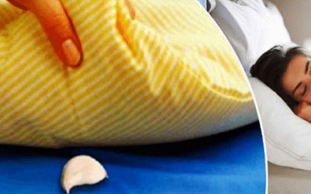 what happens if you sleep with garlic under pillow 