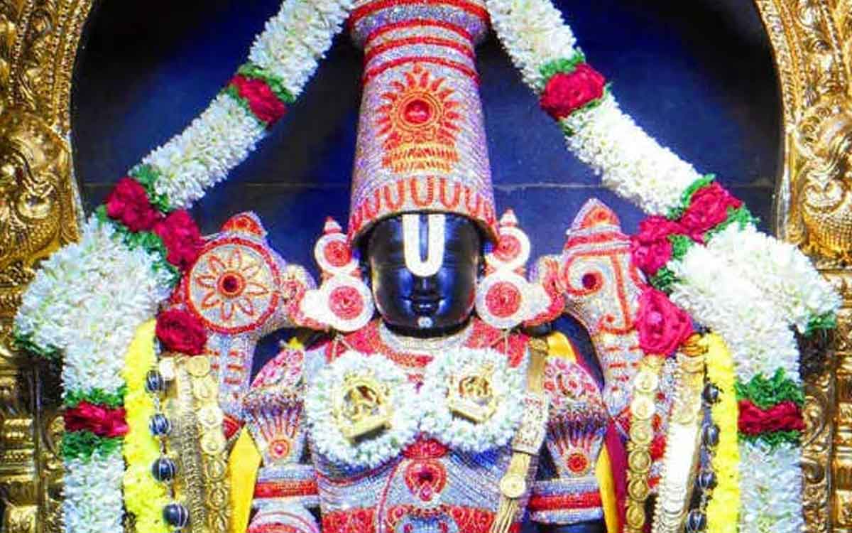 why pacha karpuram will be put on lord venkateshwara beard 