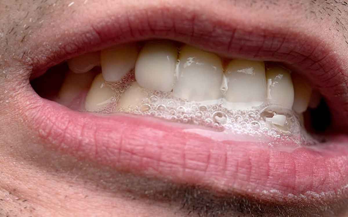 we have to swallow saliva or spit out 