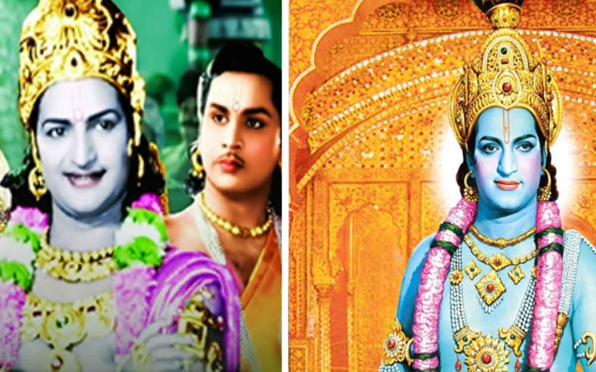 do you know how sr ntr got lord sri krishna character in movies 