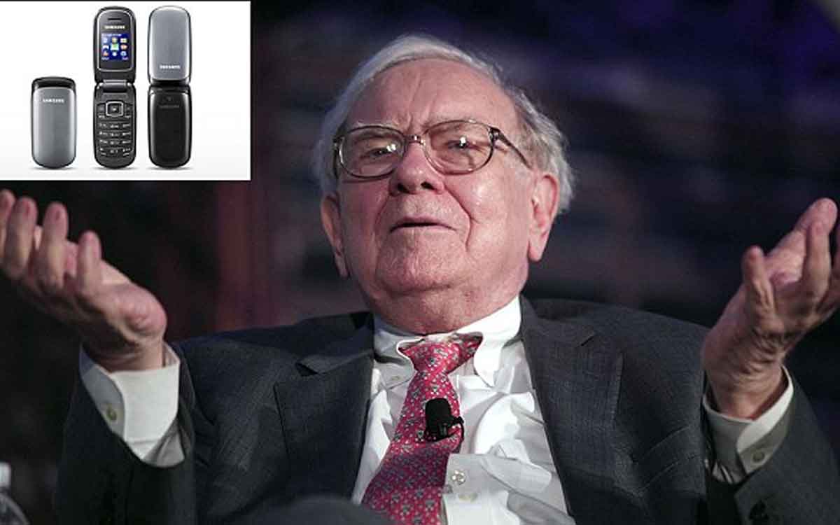 do you know which phone warren buffet is using 