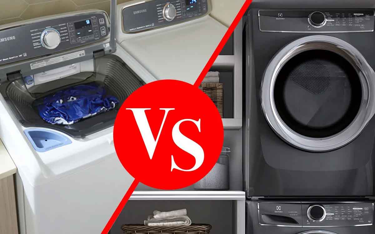 front load vs top load washing machine which one is good 